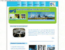 Tablet Screenshot of ancoindia.com